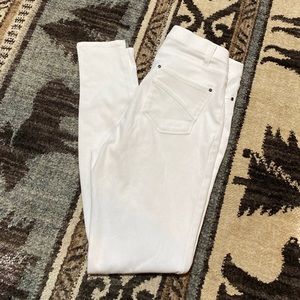 White jeggings